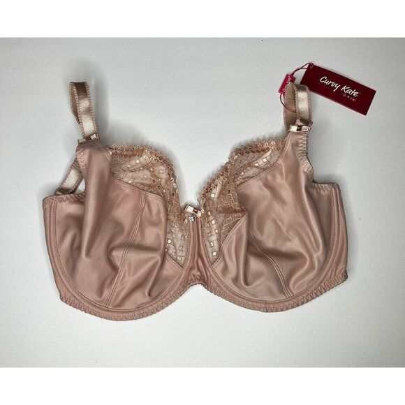 New Curvy Kate Tan Unlined full coverage Bra 28K - Picture 7 of 7